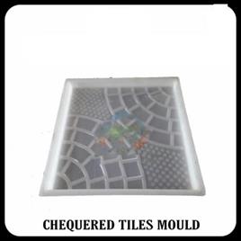 Square 25Mm Plastic Chequred Tile Mould, For Making Tiles