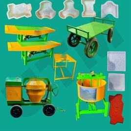 Manual Vibration Paving Block Making Machine, Capacity: 2500 Blocks per Hour