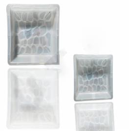 SILICON PLASTIC MOULD 8X8 MASHROM