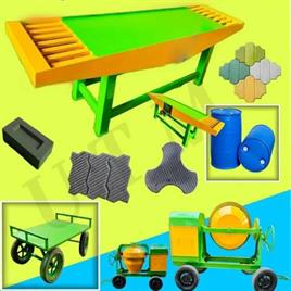 CEMENT TILE MAKING MAHCINE FOR PARKING