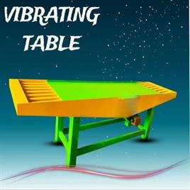 UTM Painted Steel CEMENT TILE MAKING MAHCINE VIBRATING TABLE IN GWALIOR, 400 Kg, Model Name/Number: UTM1010
