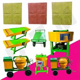 Mild Steel UTM CHEQURED TILE MAKING MACHINE, For Industrial