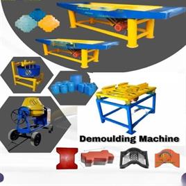 Mild Steel Interlocking Paving Block Making Machine, For Industrial