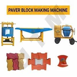 Manual Paving Block Making Machine jhnasi, Capacity: 2500 Blocks per Hour