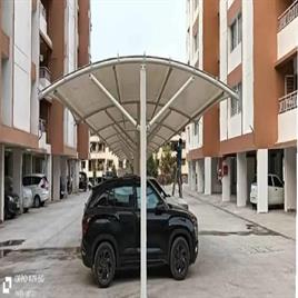 Light weight car parking structure