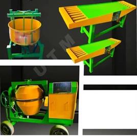 Mild Steel Cement Tile Making Machine, For CONSTRUTCION