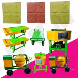 Mild Steel Electric Designer Tiles Making Machine, For Construction, 500 L