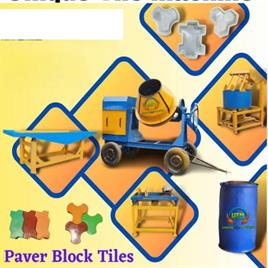 INTERLOKING TILE MAKING MACHINE FOR PARK