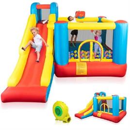 PVC Coated Fabric Inflatable Castle Bouncy