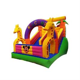 PVC Coated Fabric Mickey Mouse Bounce Castle