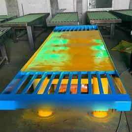 Manual Vibrator Table Concrete Unique Tile Machine