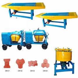 12hp Mild Steel Concrete Paver Block Machine, Automation Grade: Semi Automatic, Capacity: 2000-2500 Blocks per hour