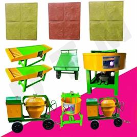 Chequered Tiles Making Machine, For CONSYTRUCTION, Capacity: 5000