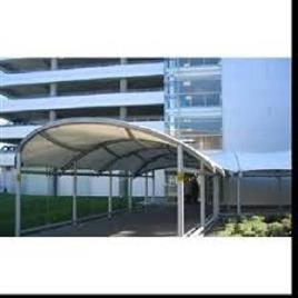 Walkway Covering Tensile Structure