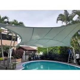 Tensile Membrane Swimming Pool Covering