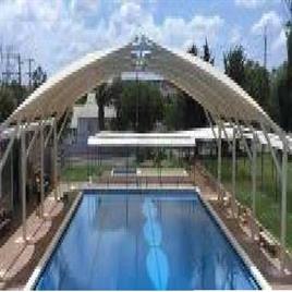 Tensile Membrane Swimming Pool Covering