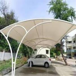 Tensile car Parking Shade