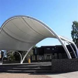Mall Entrance Tensile fabric canopy