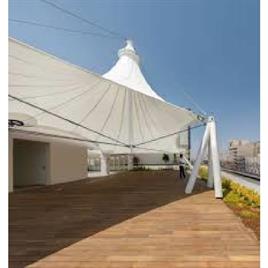 Tensile Terrace Roofing Structure