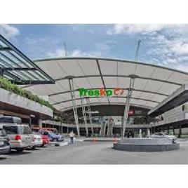 Tensile Mall Covering