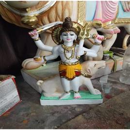 Marble Batuk Bhairav Murti 15 Inch