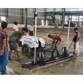 2 Wheel Concrete Laser Guided Screed Machine  Machine