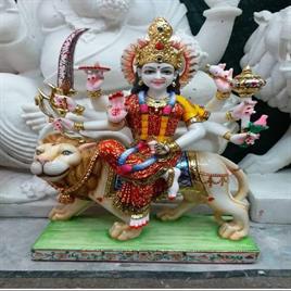 Marble Durga Maa Murti 2 Feet