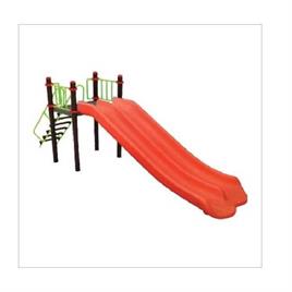 Frp Double Playground Slide