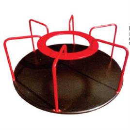 Outdoor Playground Metal And Plastic Revolving Platform