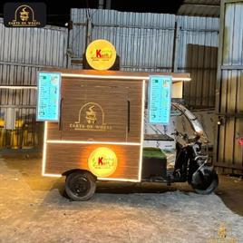 Kanha Kulfi E-Rickshaw Cart by Carts on Wheel