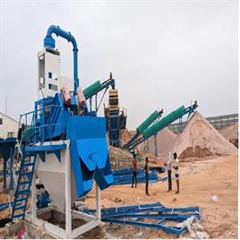 Hydrocyclone sand washer