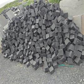 Black Kadappa Stone Cobblestone, Packaging Type: Box, Size: 10x10 cm