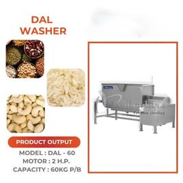 Semi Automatic Dal Washer Machine, Single Phase