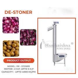 Automatic SS De Stonner Machine, Single Phase