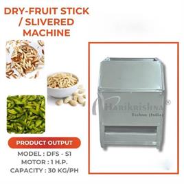 Slice Stainless Steel Dry Fruit Stick Machine, For Hotel