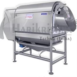 Stainless Steel Potato Continuous Abrasive Peeler, For Commercial