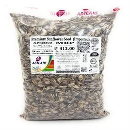 Natural Black ADILAID Premium Sunflower Seed (Imported) (1.5Kg), For Farming, Packaging Type: Packet