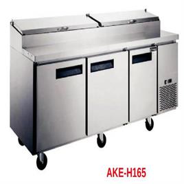 Pizza makeline with GN Pan AKE-H165