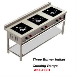Three Burner Indian Cooking Range AKE-H301