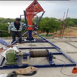 With Trolley Monkey Hoist Machines