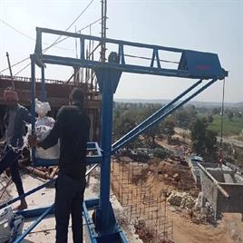 With Trolley Monkey Hoist Machines