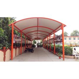 Walkway tensile structure