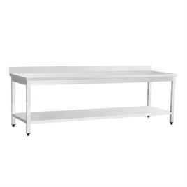 Work Table with Splash Back - 1200 mm