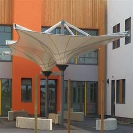 Inverted Umbrella Tensile Structure