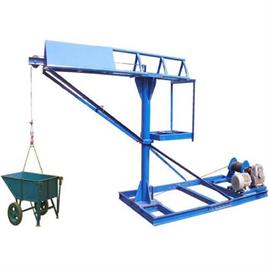 With Trolley Monkey Hoist Machine