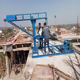 With Trolley Monkey Hoist Machine