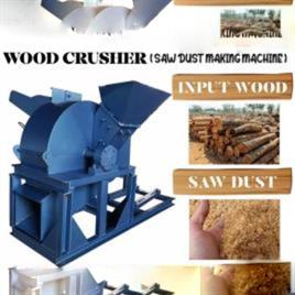 Mild Steel Wood Crusher Machine