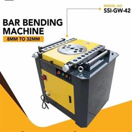 Round Bar Bending Machine, Model Name/Number: SSI-GW-42, Bar Dimensions: 8mm To 32mm