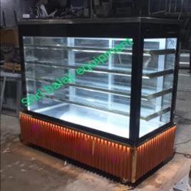 Metal Sweet And Cake Display Counters, For Bakery