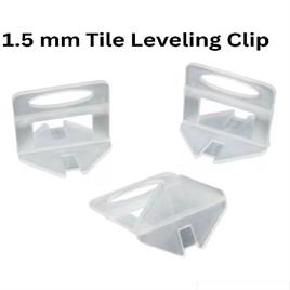PVC 4 Inch (Length) 1.5 mm Tile Leveling Clip
